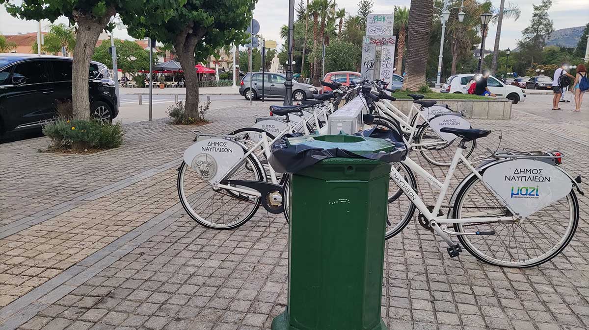 Δημόσια Ποδήλατα στο Ναύπλιο