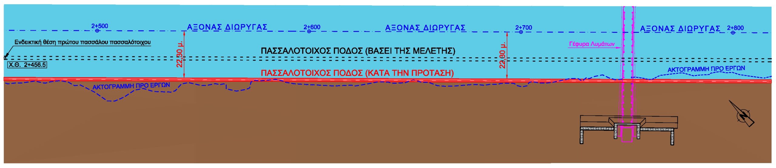 Εικ.5 Οριζοντιογραφία 1 Πρόταση