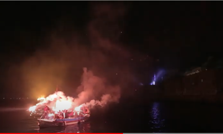 Πυρπόληση φρεγάτας Μιαούλεια Ύδρα