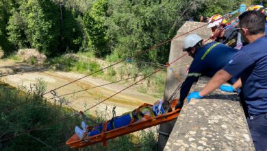 Άσκηση διάσωσης στον αρχαιολογικό χώρο Αρχαίας Ολυμπίας
