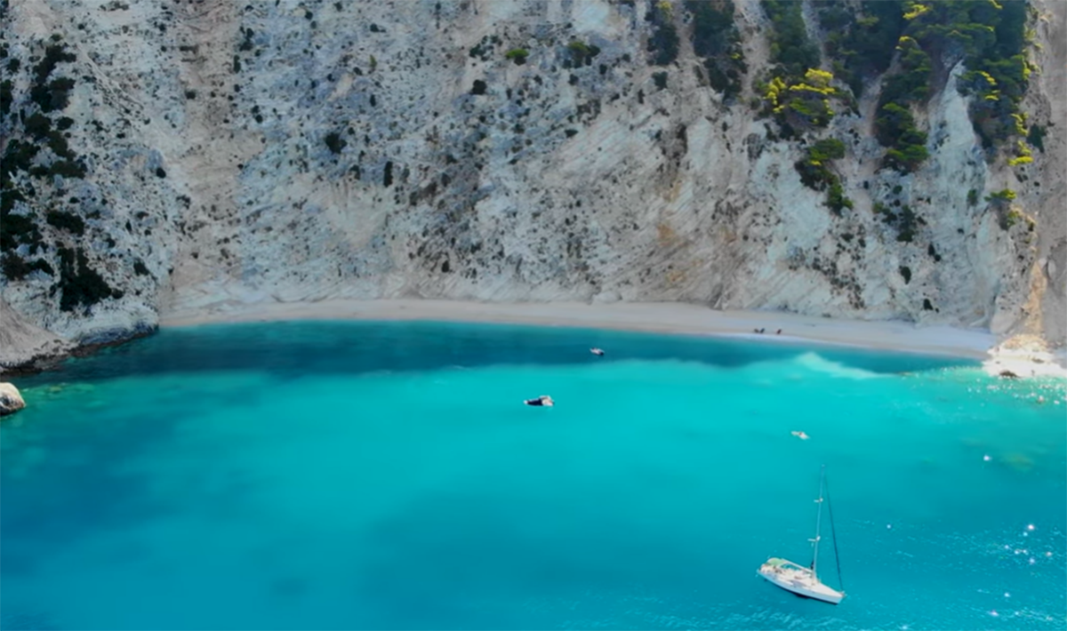 Παραλία Πλατυνάμμος Ιθάκη