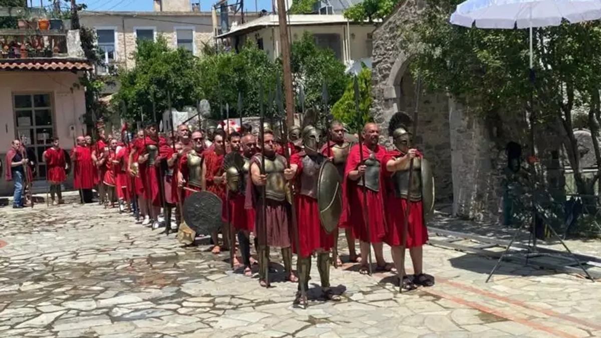 Σκηνικό χολιγουντιανής ταινίας θυμίζει η Σπάρτη