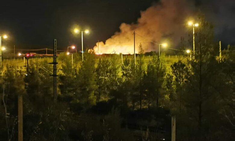 Φωτιά Κόρινθος Πεδίο Βολής (2)
