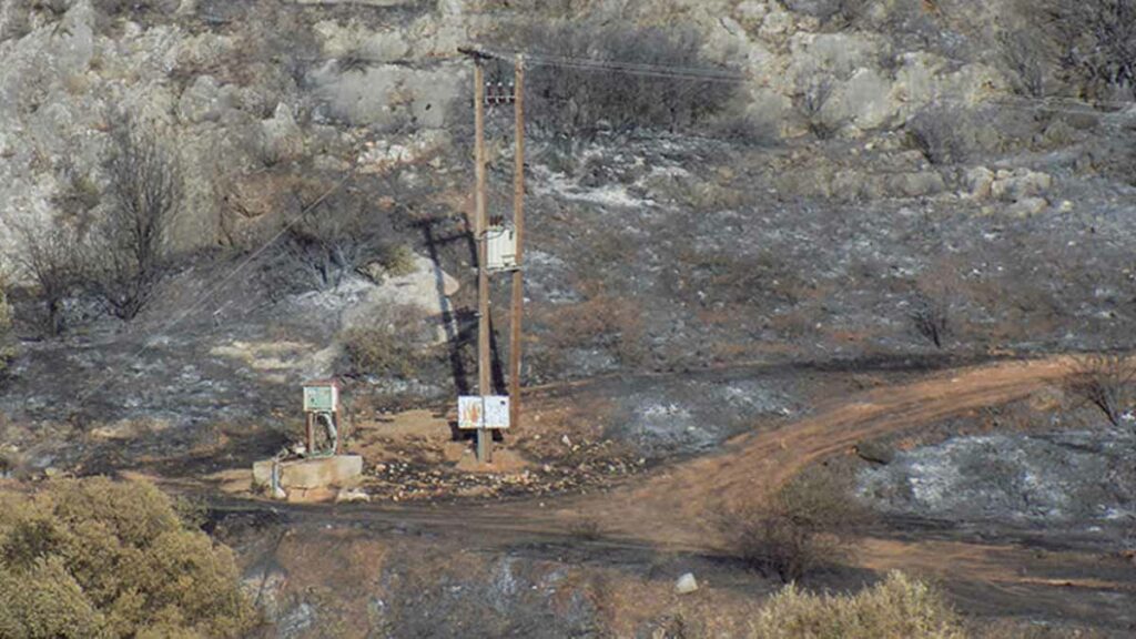 Γυμνό καλώδιο Μυκήνες σύστημα πυρόσβεσης (2)