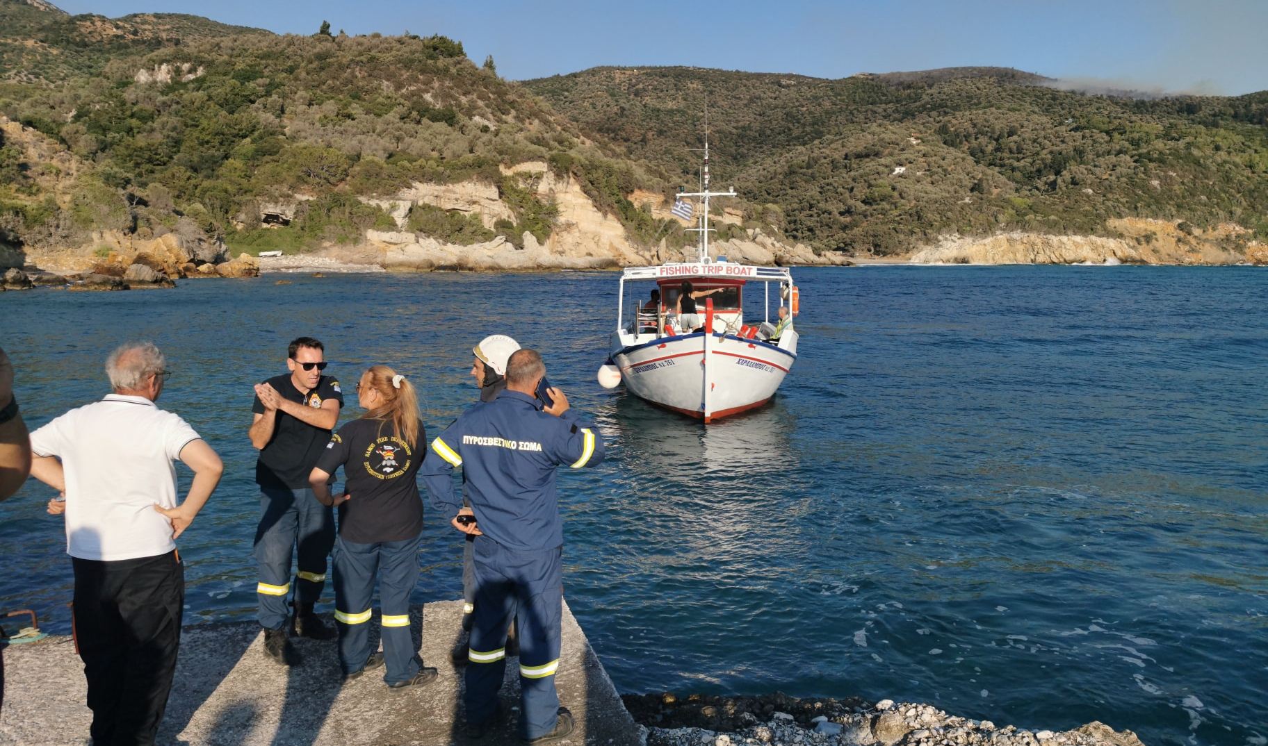 Διάσωση ελικόπτερο Σάμος