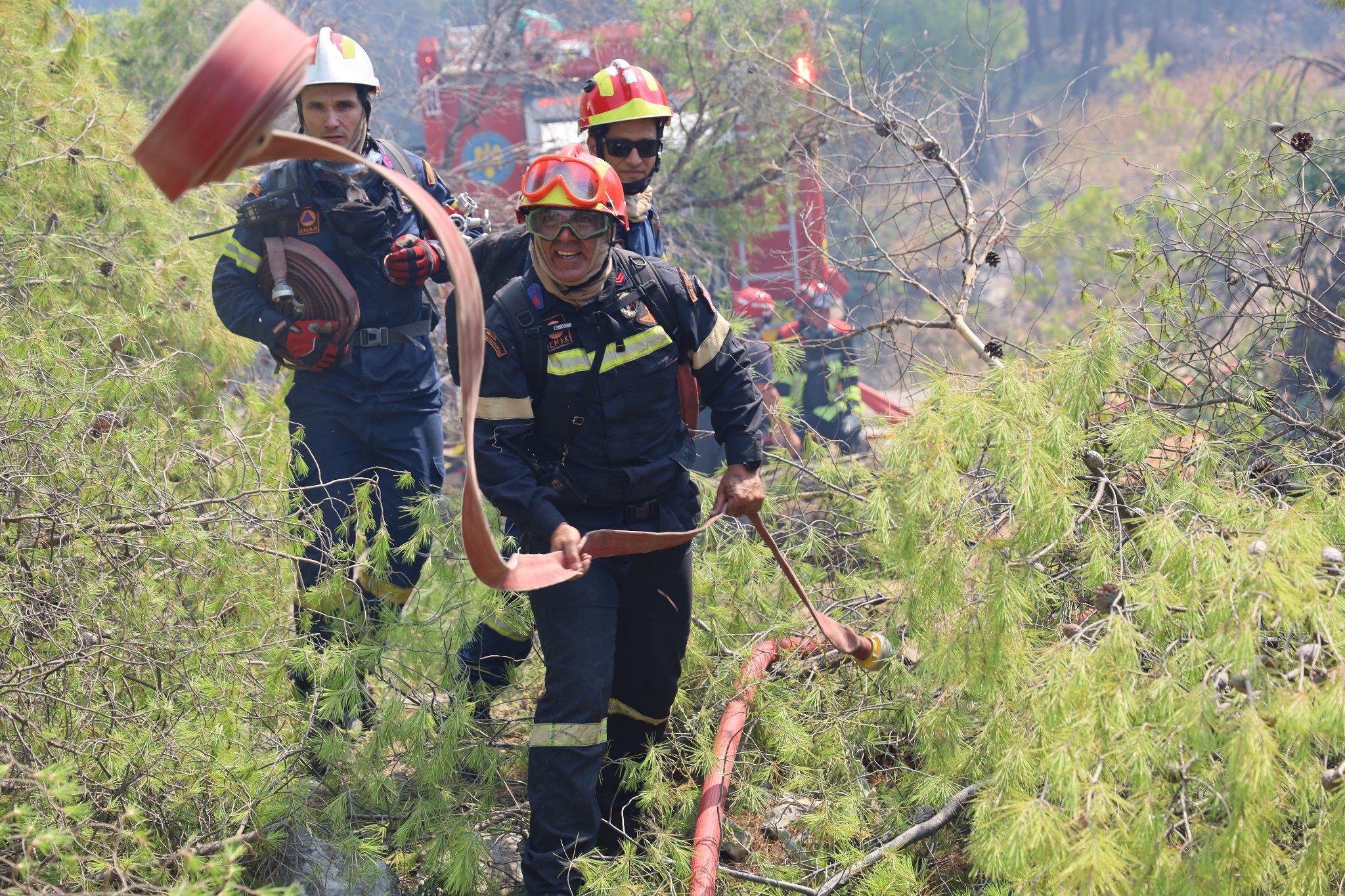 Τροιζηνία: Υπό έλεγχο η φωτιά που ξέσπασε στην περιοχή Καρατζά
