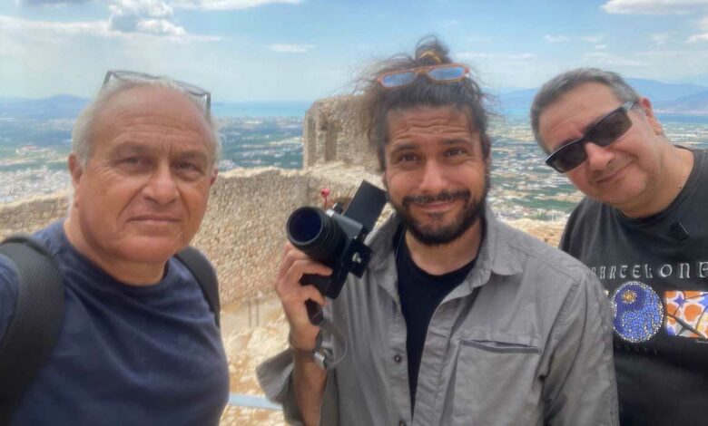 Γυρίσματα της Rai για τους Πολεμιστές του riace στο Άργος