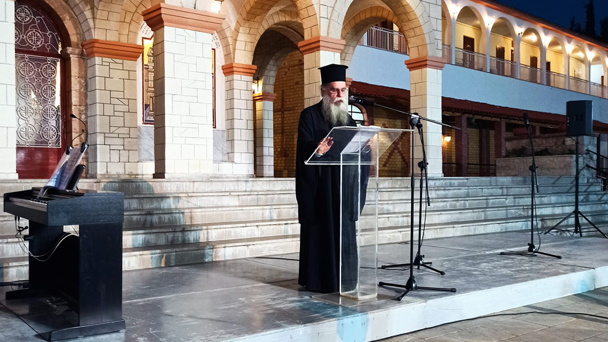 Ναύπλιο: Ο Καλλίνικος μίλησε για την ειρήνη και την ορθοδοξία στην Ευαγγελίστρια
