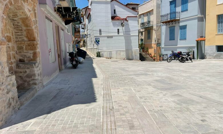 Πλακόστρωση Άγιος Σπυρίδωνας (1)