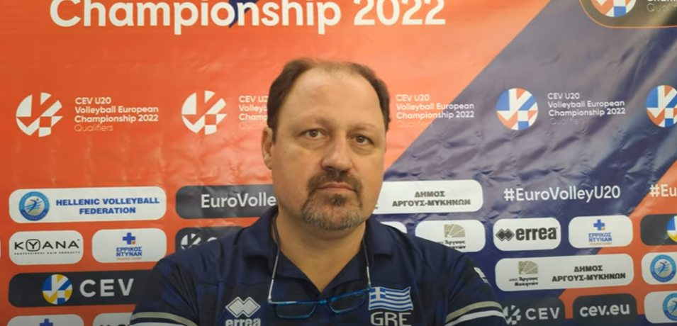 Στέφανος Νανάς προπονητής Εθνικής Εφήβων