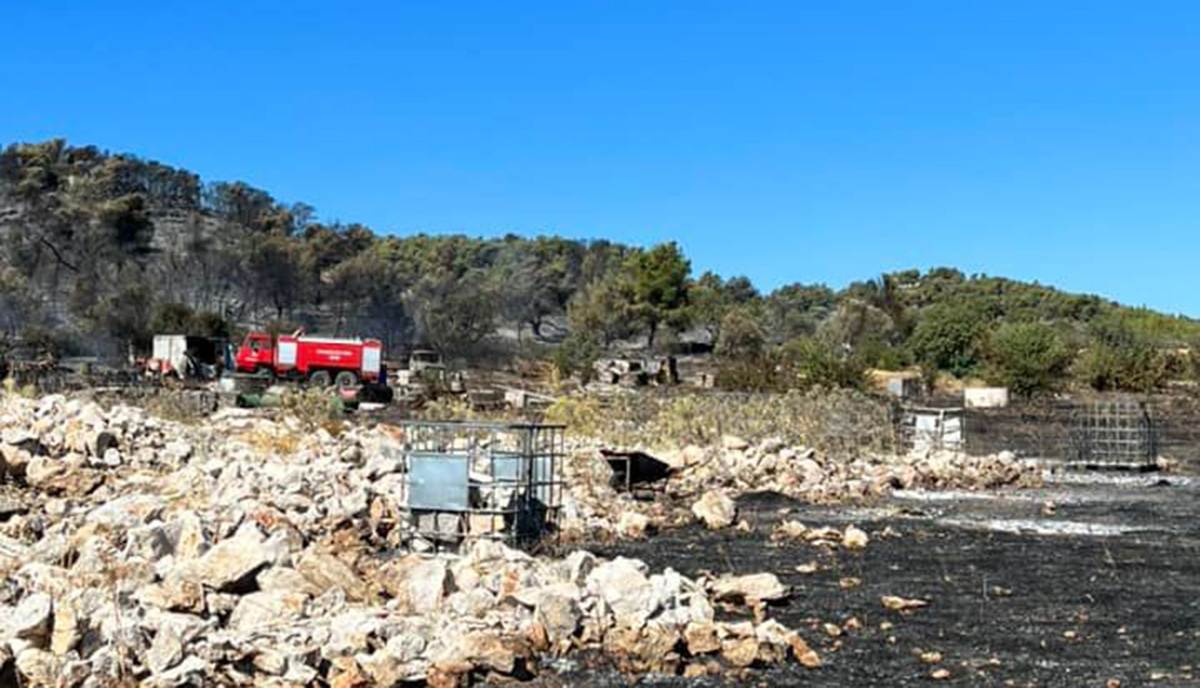 Χωρίς ενεργό μέτωπο η φωτιά στο Κρανίδι – Τι ζημιές προκλήθηκαν