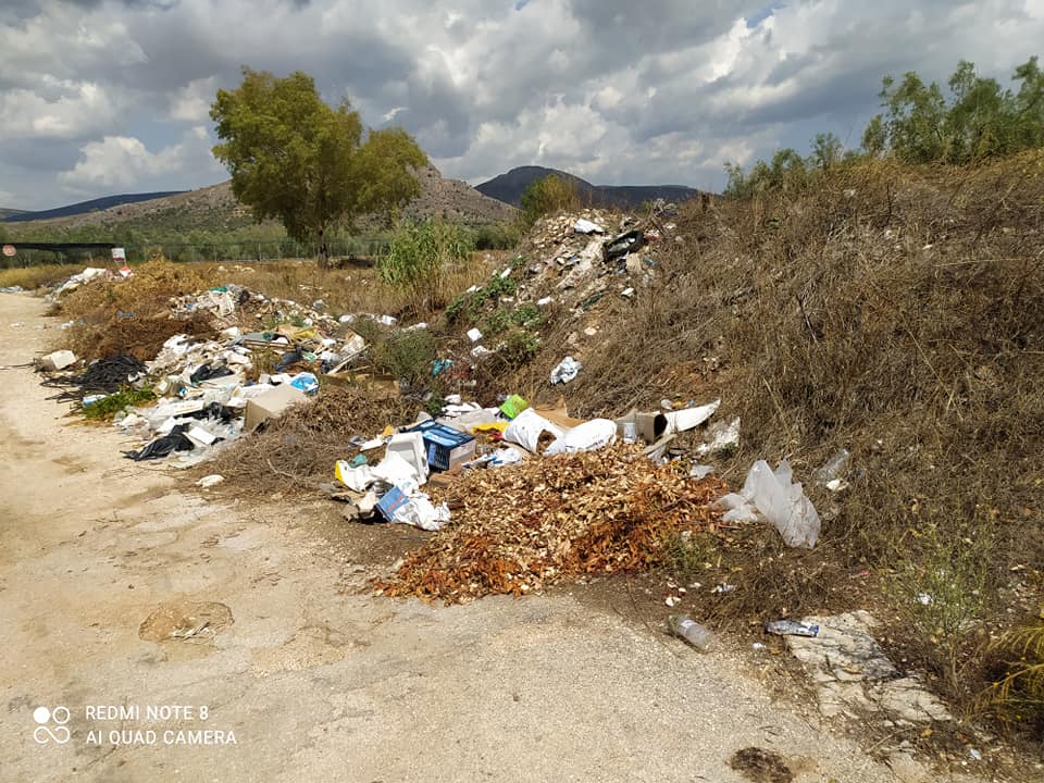 Σκουπίδια ρέμα περιοχή Ναυπλίου (6)