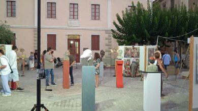 Έκθεση εικαστικών πλατεία τριών ναυάρχων Ναύπλιο