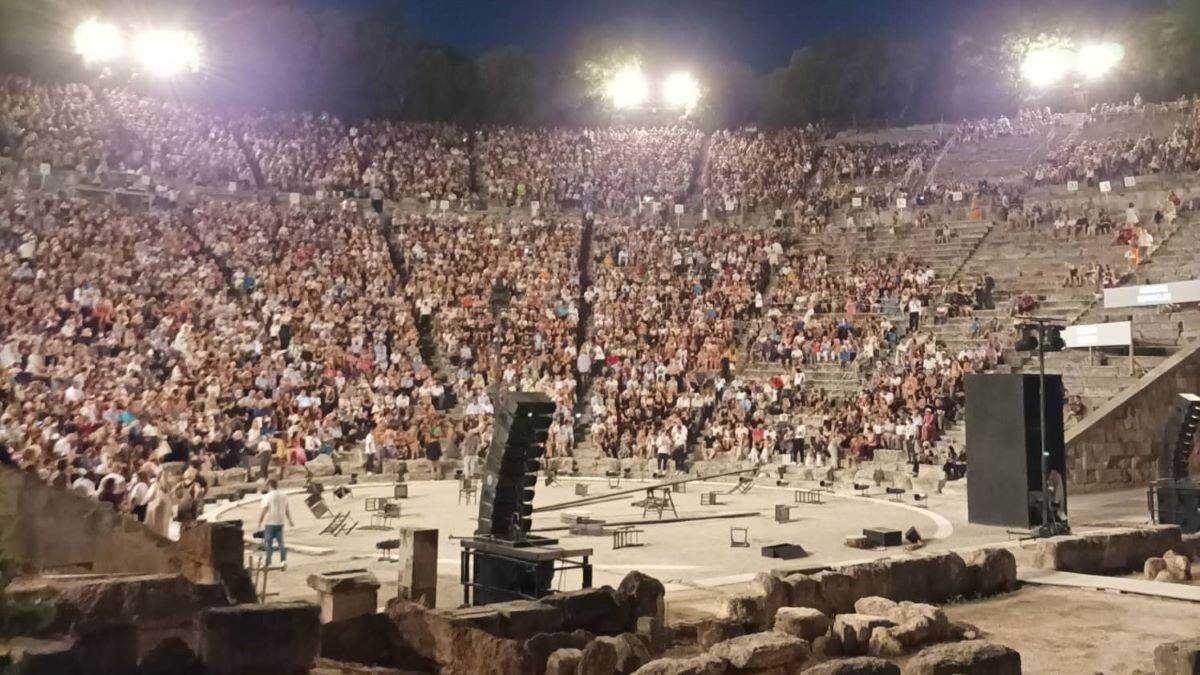 Αντιγόνη Αρχαίο Θέατρο Επιδαύρου 2022