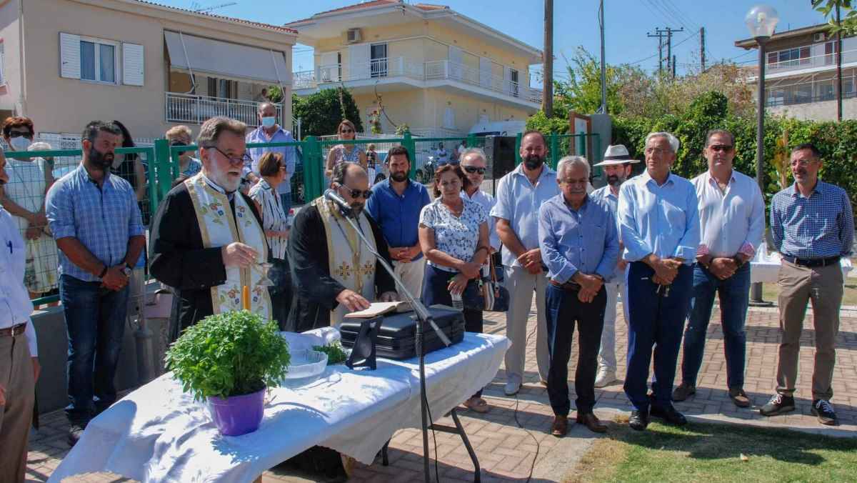 Δήμος Σικυωνίων: Εγκαινιάστηκε η νέα πλατεία