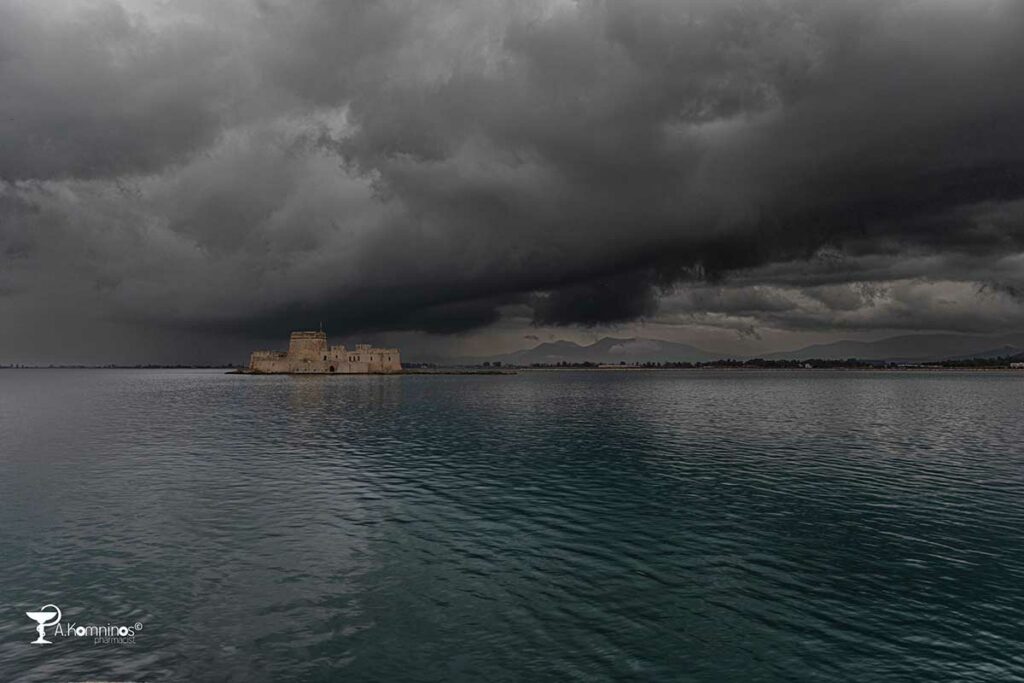 Καταιγίδα στο Ναύπλιο