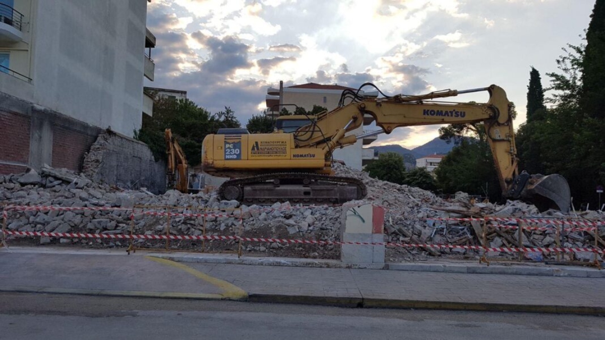 Κατεδάφιση σινεμά ΑΕΛΛΩ Τρίπολη