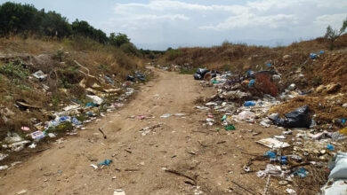 Σκουπίδια ρέμα περιοχή Ναυπλίου (1)