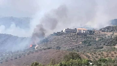 Φωτιά Πυργιώτικα Ναυπλίου