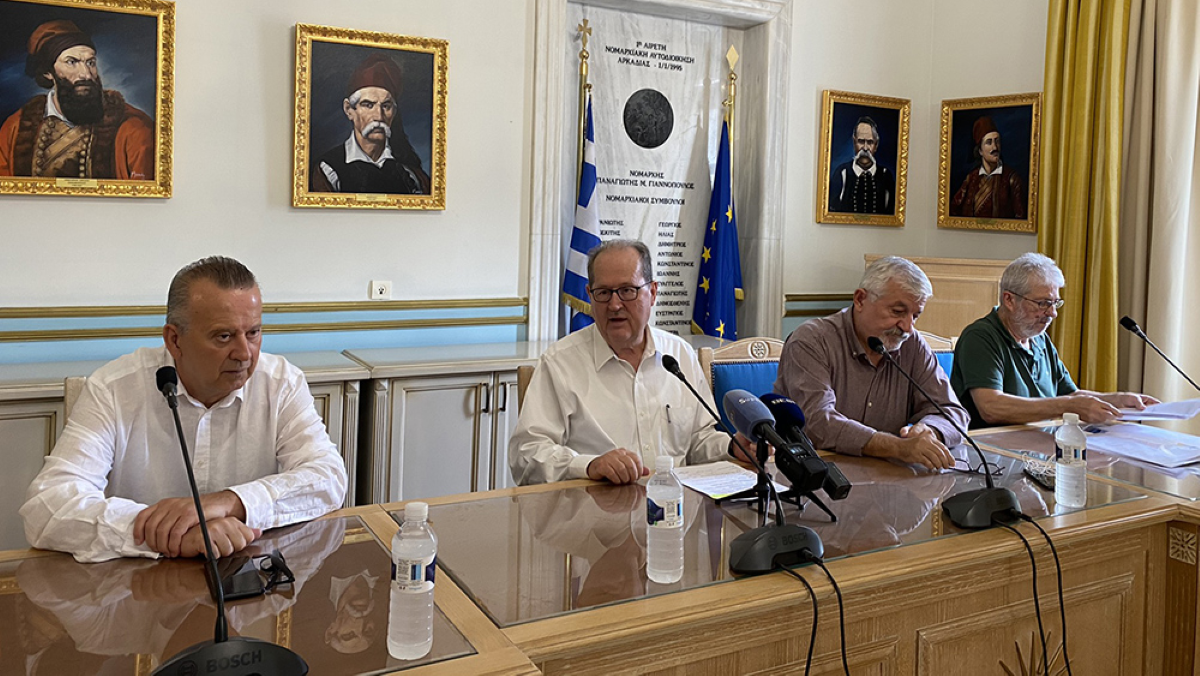 Υπογραφή Συμβάσεων με την Περιφέρεια για έργα στο δήμο Μεγαλόπολης