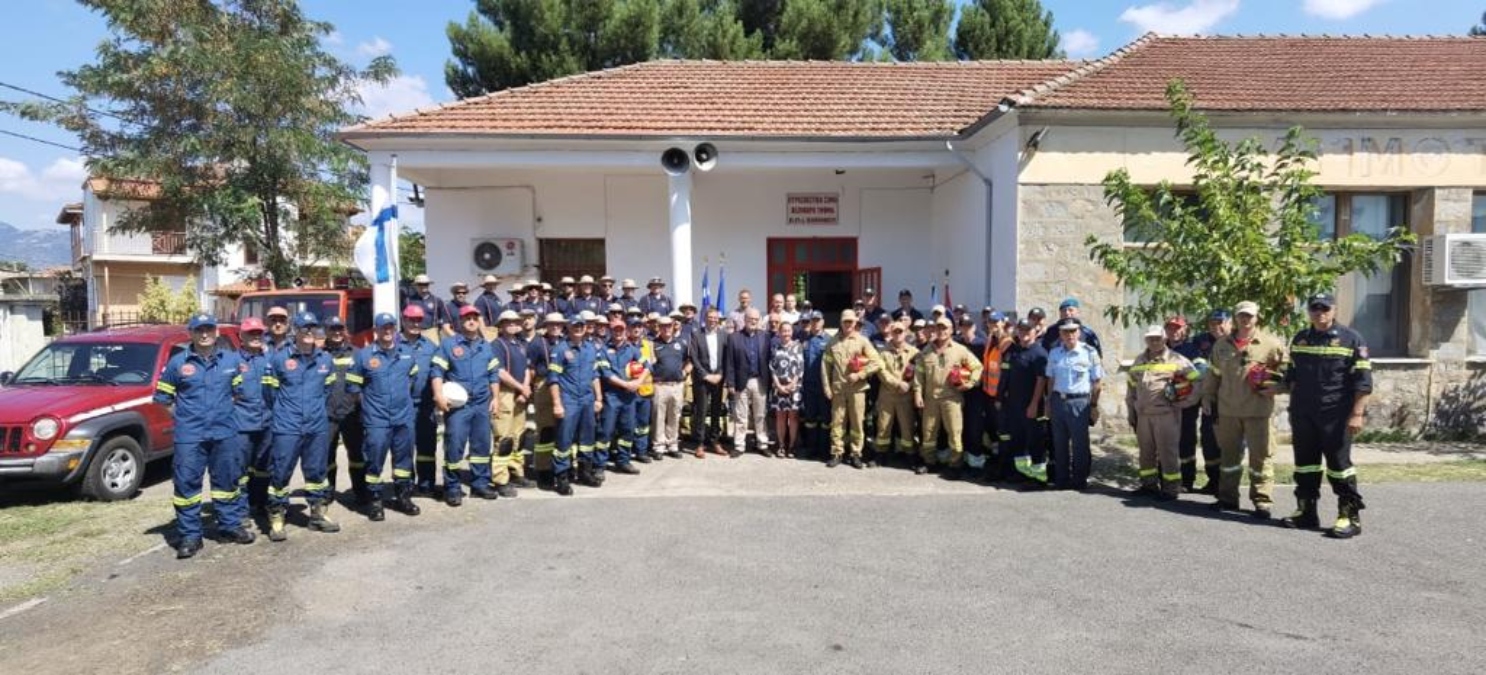 Τρίπολη: Τους Ευρωπαίους δασοκομάντος υποδέχθηκε ο Χρήστος Στυλιανίδης