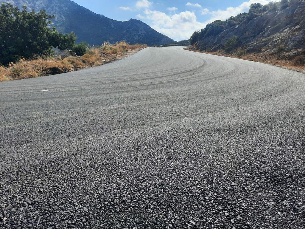 Άσφαλτος δρόμος Επίδαυρος Κολιάκι (3)