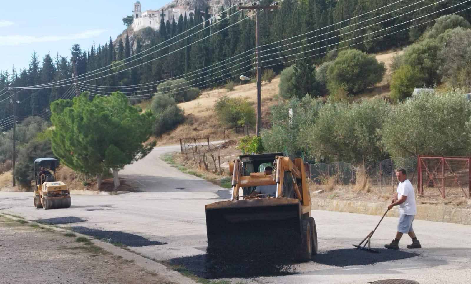 Αποκατάσταση δρόμων Άργος και χωριά (1)