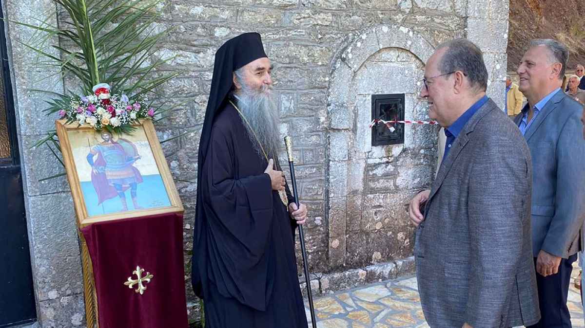 Εγκαίνια Μονής του Αγίου Νικήτα στο Σελλά