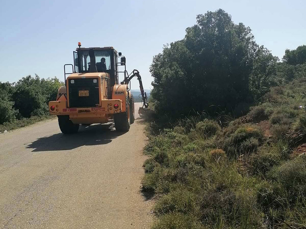 Καθαρισμός δρόμος Πλατάνι – Σκοτεινή – Φρουσιούνα (5)