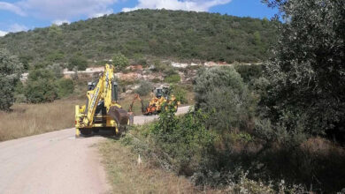 Καθαρισμός δρόμος Πλατάνι – Σκοτεινή – Φρουσιούνα (1)