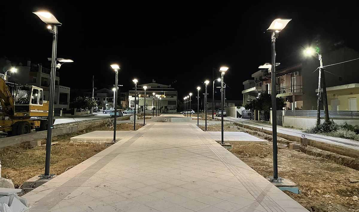 Ναύπλιο: Αστική ανάπλαση με νέο φωτισμό στην περιοχή Κούρτη