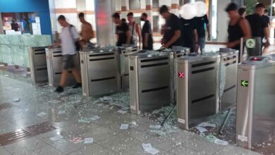 Βανδαλισμοί στον Σταθμό Μετρό Κεραμεικού