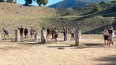 Προσωμοίωση αρχαίων αθλημάτων Αργολίδα (3)