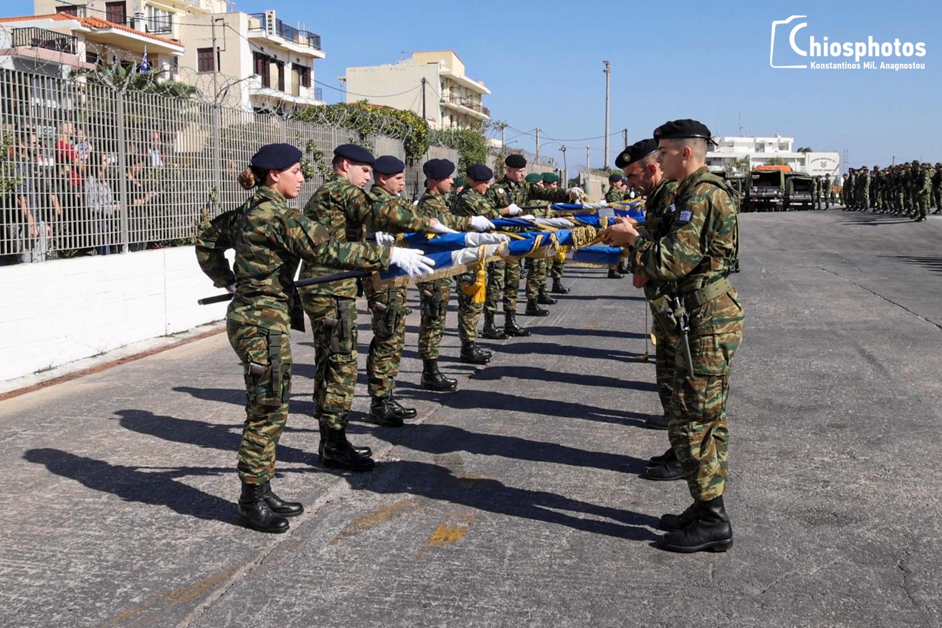 Κάλυψη Ελληνικών σημαιών 28η Οκτωβρίου (5)