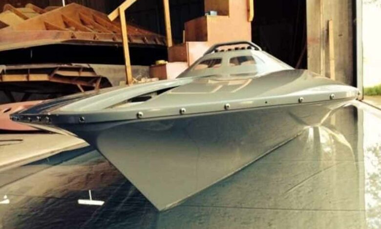 Πρωτότυπο καλούπι πολεμικού σκάφους έκανε φτερά από ναυπηγείο της Αργολίδας