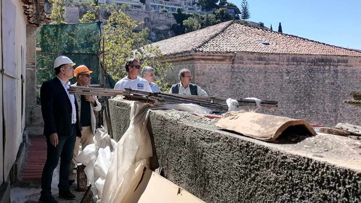 Αργολίδα: Ο Γιώργος Διδασκάλου έκανε αυτοψία σε έργα που ο ίδιος δρομολόγησε