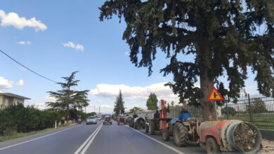 Διαμαρτυρία αγροτών Αργολίδα τρακτέρ (11)