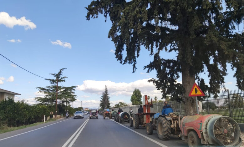 Διαμαρτυρία αγροτών Αργολίδα τρακτέρ (11)