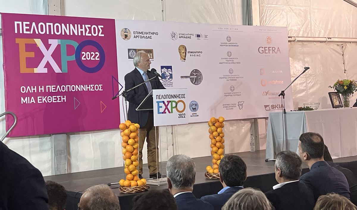 Ανδριανός από την «Πελοπόννησος EXPO»: Θετικό πρόσημο για Ανάπτυξη και Απασχόληση