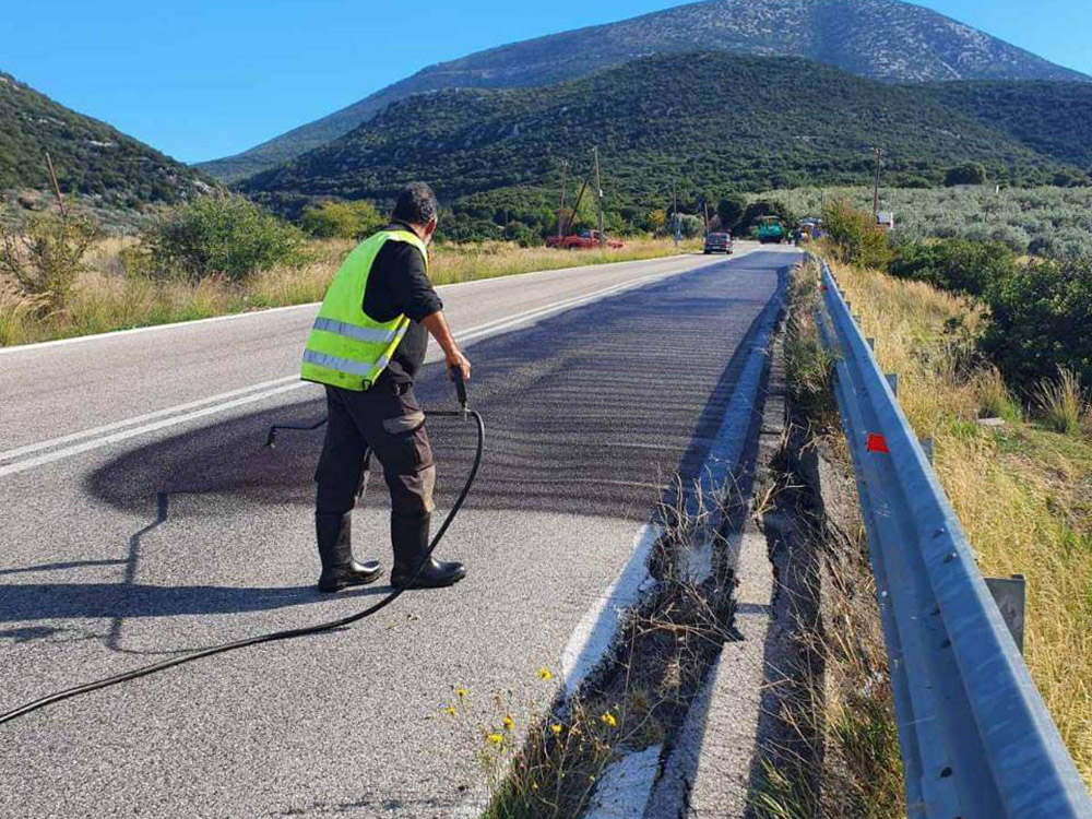 Παρεμβάσεις στο δρόμο Λυγουριό – Κρανίδι πριν έρθουν τα χιόνια