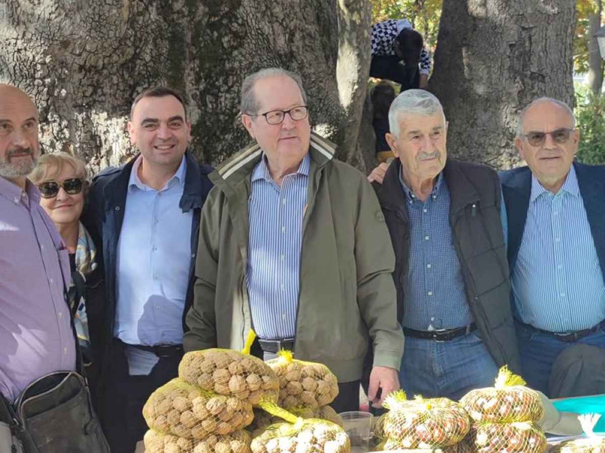 Λακωνία: Στην γιορτή κάστανου ο Π. Νίκας