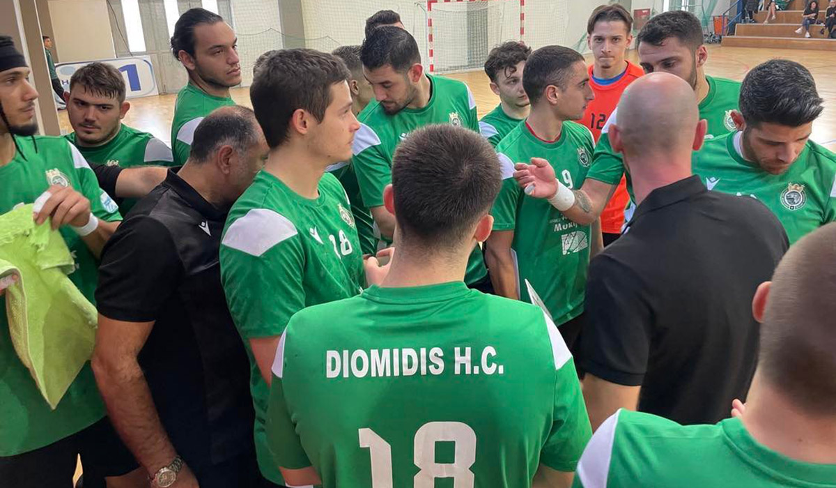 Handball Premier: Με νίκη έκλεισε τον πρώτο γύρο ο Διομήδης