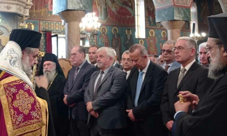 Ενθρόνιση μητροπολίτη Γόρτυνος και Μεγαλοπόλεως Νικηφόρο