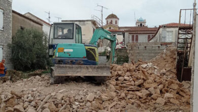 Κατεδαφίσεις κτηρίων Ερμιονίδα