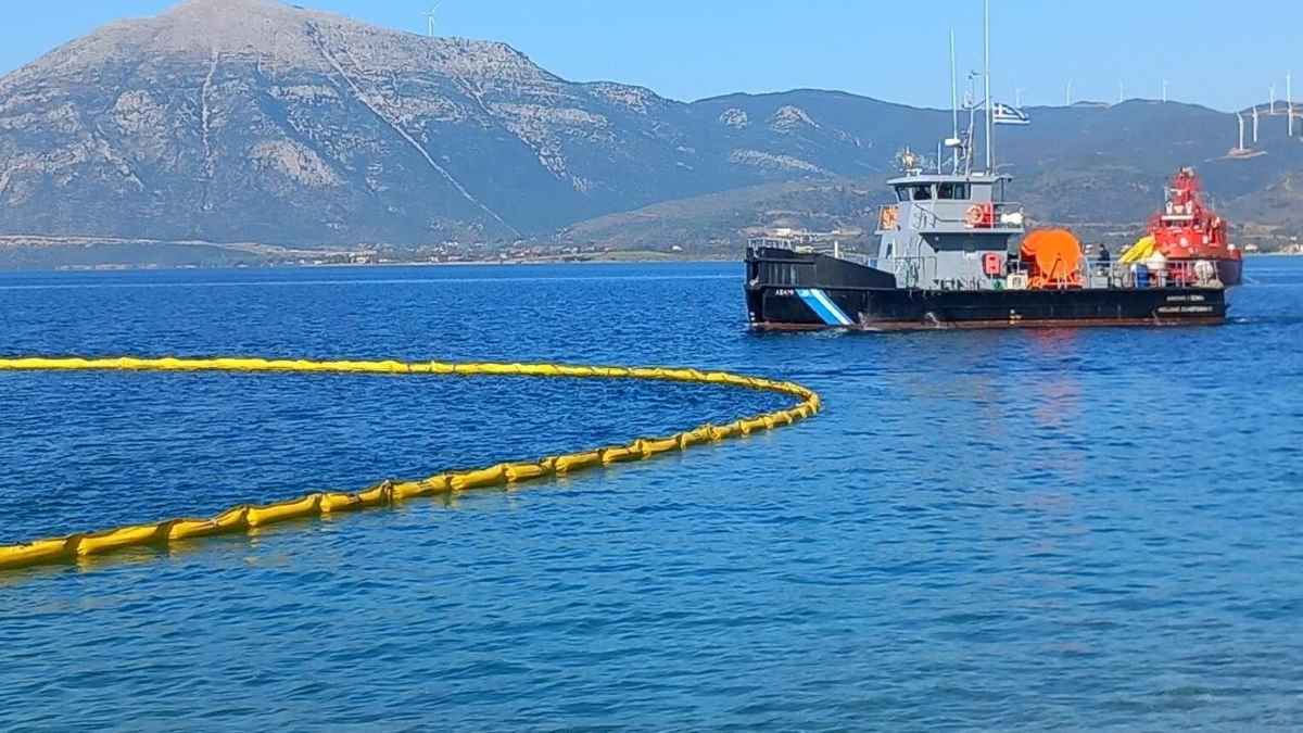 Αχαΐα: Άσκηση καταπολέμησης ρύπανσης από τη Λιμενική Αρχή Πάτρας