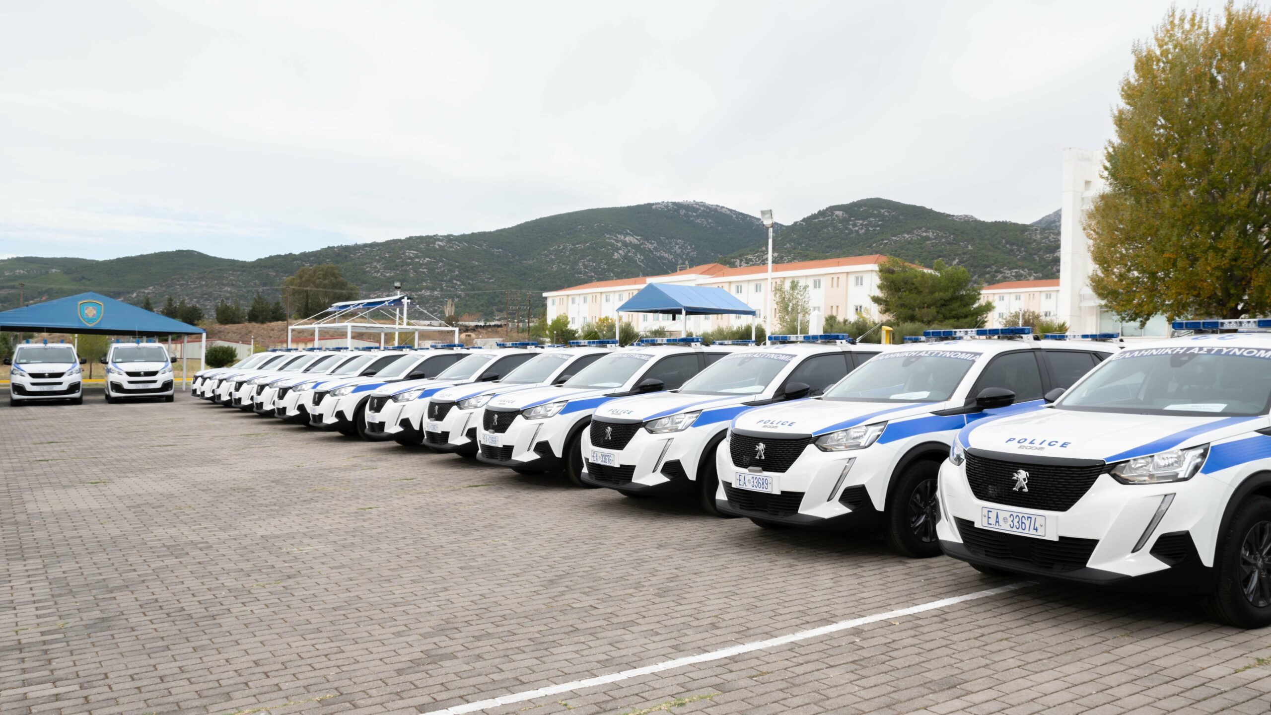 25 νέα αστυνομικά οχήματα σε Αργολίδα, Αρκαδία, Κορινθία, Λακωνία και Μεσσηνία