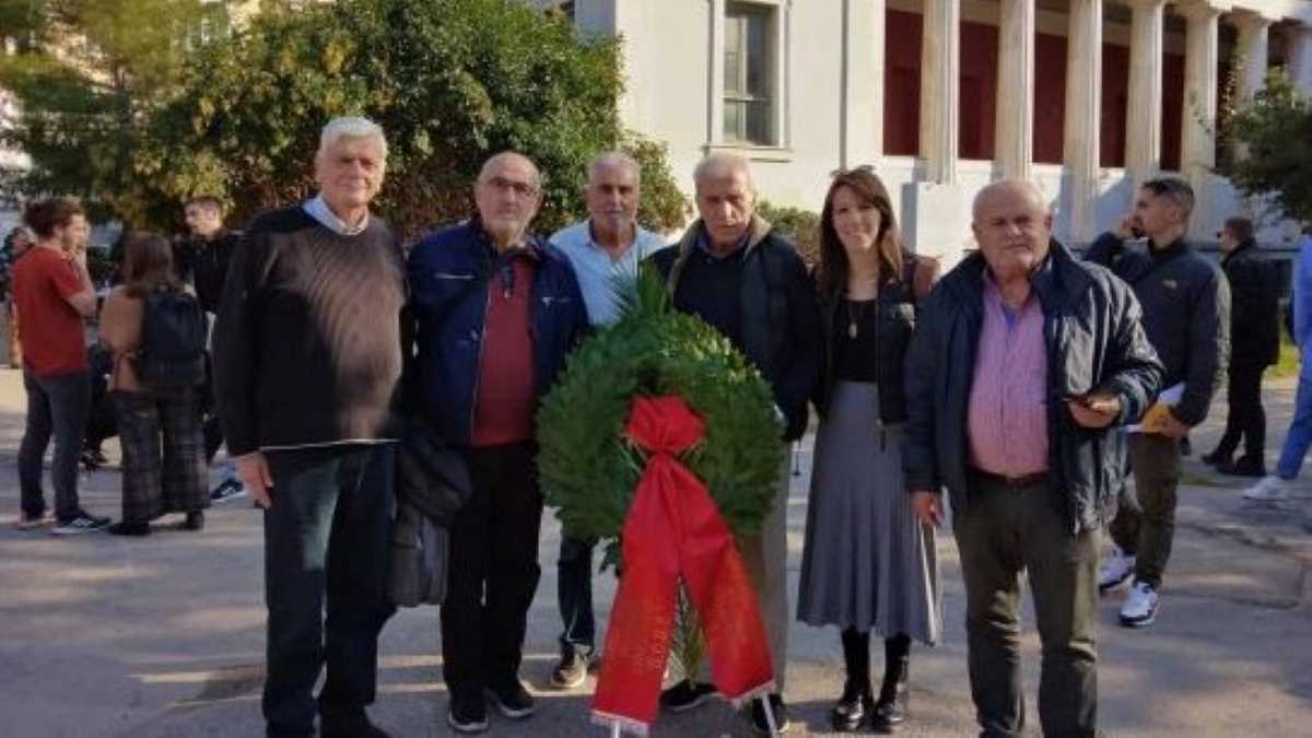 Τους αγωνιστές του Πολυτεχνείου τίμησε ο Σύλλογος Πολιτικών Συνταξιούχων Άργους – Μυκηνών