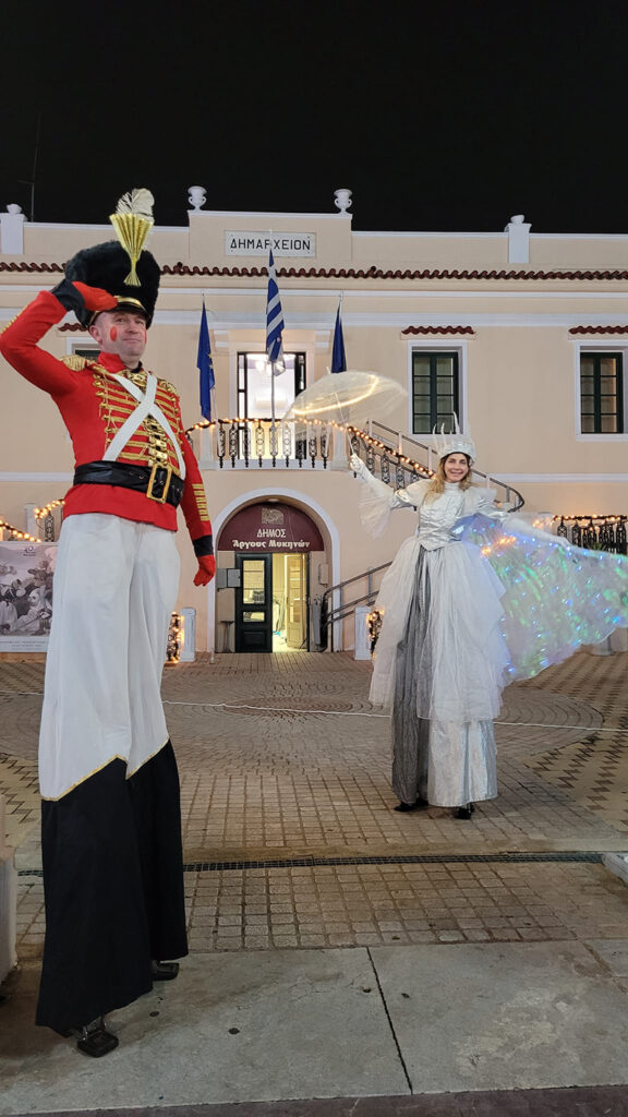 Άναμα χριστουγεννιάτικο δέντρου στο Άργος (4)