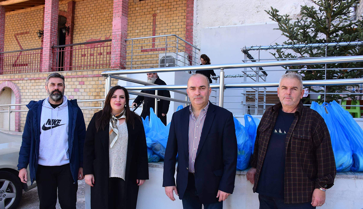 Ναύπλιο: Προσφορά τροφίμων από την ΕΠΣ Αργολίδας στο συσσίτιο της Ευαγγελίστριας