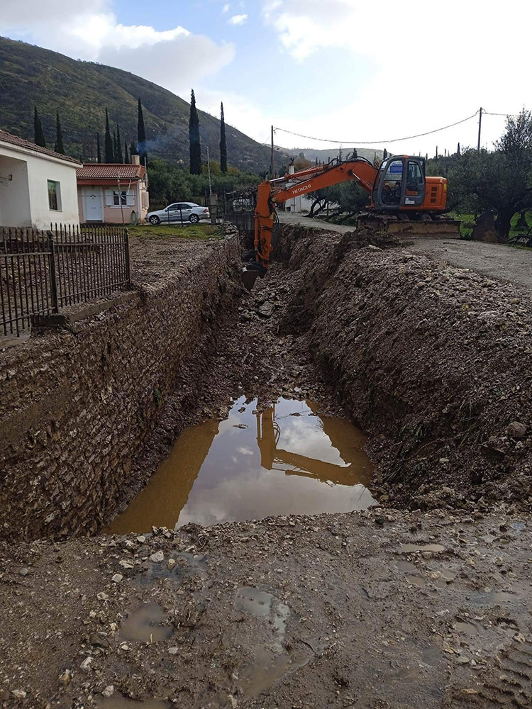 Οιχαλία ζημιές πλημμύρες (5)